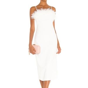 White Feather Dress